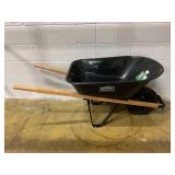 Expert Gardener 4 Cu ft Plastic Tray Wheelbarrow