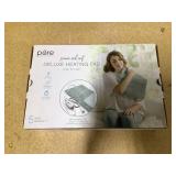 Pure Enrichment PureRelief Deluxe Heating Pad (12" x 24"), Full Body Therapy Pad with 4 InstaHeat Settings, Soft Machine-Washable Microplush Fabric and 2-Hour Auto Safety Shut-Off