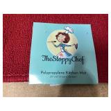 Sloppy Chef Red Accent Rug 20"x60"