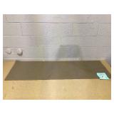 Sloppy Chef Taupe Accent Rug 20" x 60"