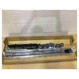 Honey-Can-Do Adjustable Rolling Metal Double Clothes Rack GAR-09375 Chrome