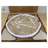 30" Round Bathroom Vanity Pivot Mirror - Hearth & Hand with Magnolia