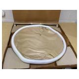 30" Round Bathroom Vanity Pivot Mirror - Hearth & Hand with Magnolia