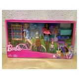 Barbie 12.7" Backyard Fun Playset Build-up Doll Toy New with Box