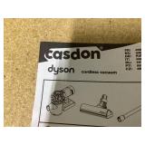 Casdon Dyson Cordless Vacuum Pink | Interactive & Officially Licensed Toy Dyson Vacuum For Children Aged 3+