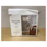 Floor Lamp with Marble Table - Threshold