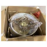 Floor Lamp with Marble Table - Threshold