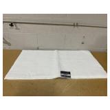 Madison Park Marshmallow White Bath Mat