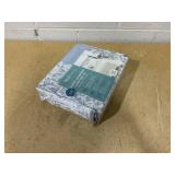 4PCS Twin Size Well Being Silvadur Print Antimicrobial Sheet Set