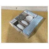 17PCS Style Nest Florence Tie Dye Print Bath Set