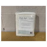 Truly Soft Everyday King Duvet Mini Set  Beige - 1 Duvet and 2 Shams - New