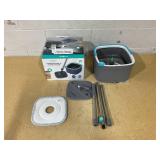 True & Tidy True Clean Spin Mop & Bucket System