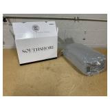 Southshore Fine Linens Oversized Lightweight 3-Pc. Quilt Set, Full/Queen, Gray