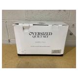 Southshore Fine Linens Oversized Lightweight 3-Pc. Quilt Set, Full/Queen, Gray