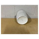 Kassatex Raffia Waste Basket Gray