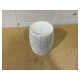 Kassatex Raffia Waste Basket Gray