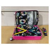 Sarah Jessica Parker Signature Hardside Expandable Carry On Spinner Suitcase Pink