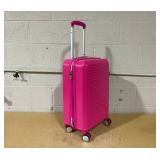 Sarah Jessica Parker Signature Hardside Expandable Carry On Spinner Suitcase Pink