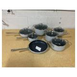 THE CELLAR 13-pc. Cookware Set, Gray