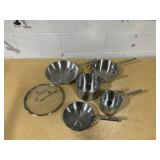 KitchenAid Stainless Steel 6-pc. Cookware Set