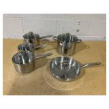 Tools Of The Trade Stainless Steel 10 Piece Pot and Pan Set