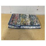 Charter Club Gossamer Accent Rug, 31.5" X 42"  Navy and Colorful