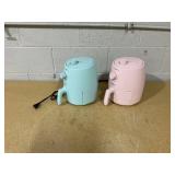 LOT OF 2 Bella 2 Qt. Electric Air Fryer