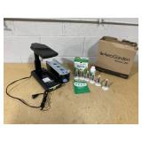 AeroGarden Sprout LED 3-Pod Home Countertop Garden System 100304-BLK