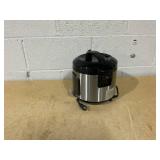 AROMA 8-Cup Digital Rice Cooker & Food Steamer with Bonded Granite Nonstick Ceramic