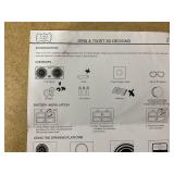 FAO Schwarz Spin and Twist 3D Art Glow Kit Art Set Drawing Kit Storage