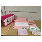 Our Generation Dreams for Two Pink Bunk Beds Accessory Set for 18" Dolls
