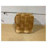 Square Woven Pouf Ottoman - Threshold