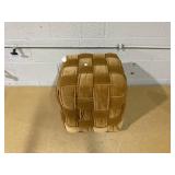 Square Woven Pouf Ottoman - Threshold