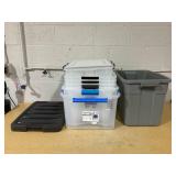 LOT OF 7 - Veriety Storage Containers