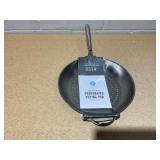 Martha Stewart Collection BBQ Stainless Steel Grill Perforated Frying Pan