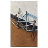 Vintage Schwinn Continental and Ladies World Sport Bicycle Frames