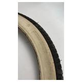 Set of 3 Vintage 20" White Wall Bicycle Tires