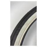 Set of 3 Vintage 20" White Wall Bicycle Tires