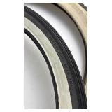 Set of 3 Vintage 20" White Wall Bicycle Tires