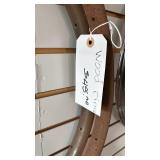 Vintage Steel Clad Wooden Bicycle Rims