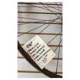 28" Steel Clad Bicycle Wheel with Wooden Rim and Model A Hub