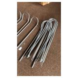 Set of 11 Vintage Bicycle Sissy Bars