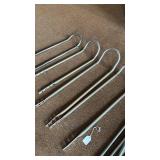 Set of 11 Vintage Bicycle Sissy Bars