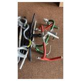 Collection of Vintage Bicycle Handlebars