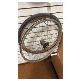 Vintage Coaster Brake Wheel and Tire