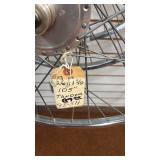 Vintage 26 x 1 3/8 Tandem Bicycle Wheel Set