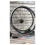 Pair of 24" Bicycle Wheels with Spokes