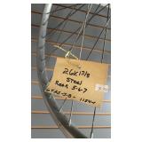 Collection of Assorted Vintage Bicycle Wheels