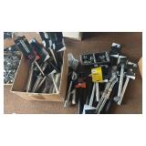 Assorted Bicycle Seat Posts and Accessories