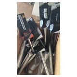 Assorted Bicycle Seat Posts and Accessories
